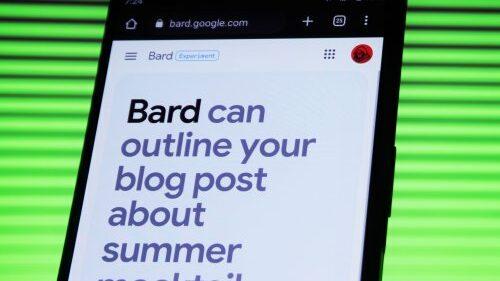 Google Bard AI tool marketing communicatie