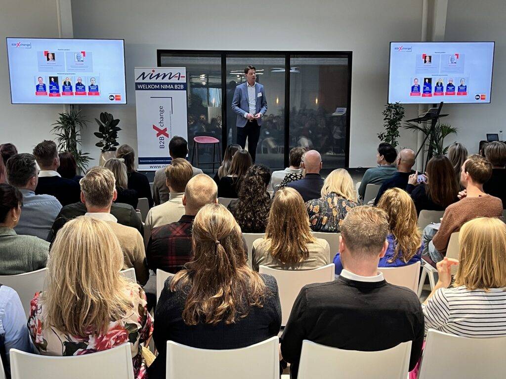 NIMA B2B Xchange evenement, 23 november 2023 in Breda bij CM.com